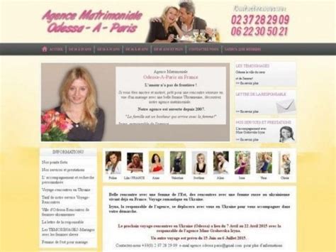 agence paris odessa|Agence matrimoniale – Club de rencontre